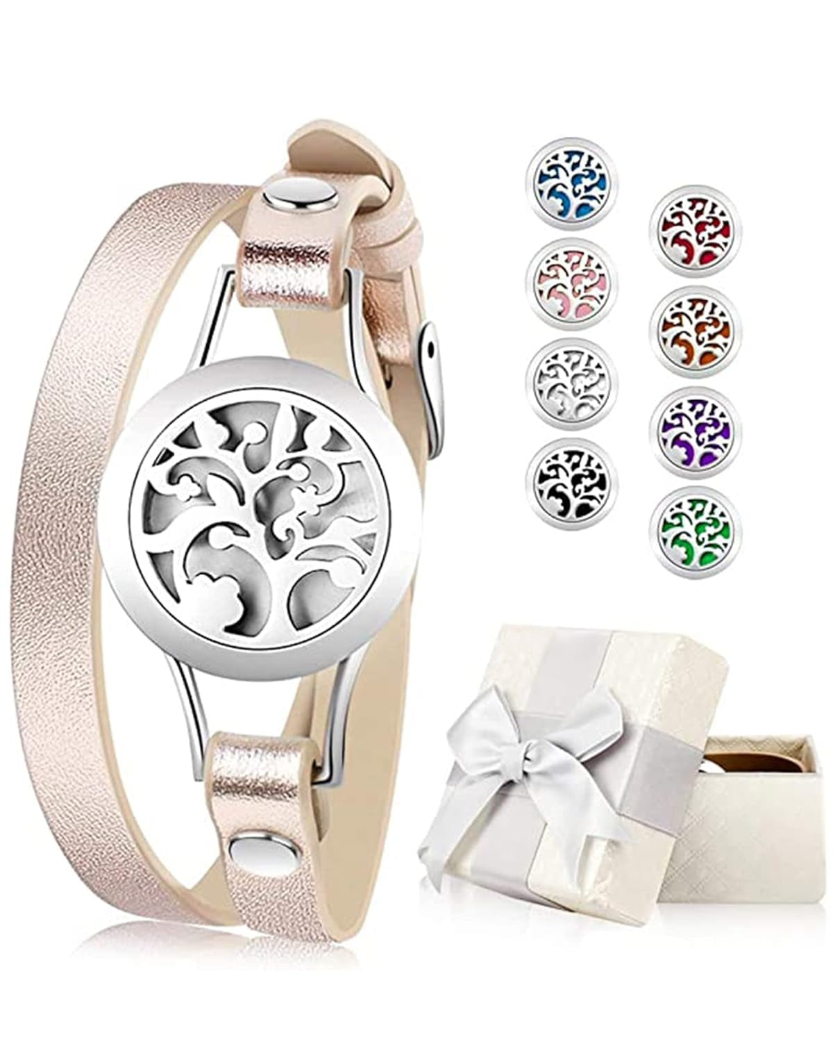 Essential Oil Diffuser Bracelet for Women, Unique Spiritual Gifts for Women, Mom, Daughter, Sister, Wife